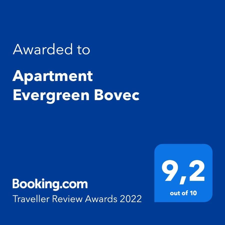 Apartment Evergreen Бовец Экстерьер фото